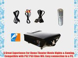 LCD Video Projector Fugetek FG-637 Great Entry Level Home Theater Cinema Long Lasting LED Lamp