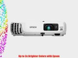 Epson Home Cinema 730HD HDMI 3LCD 3000 Lumens Color and White Brightness Home Entertainment