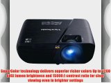 ViewSonic PJD5555W WXGA DLP Projector 3200 Lumens HDMI