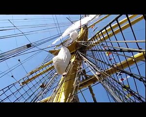 An Bord des Segelschulschiffes Gorch Fock Open Ship Hamburg 10.05.2013