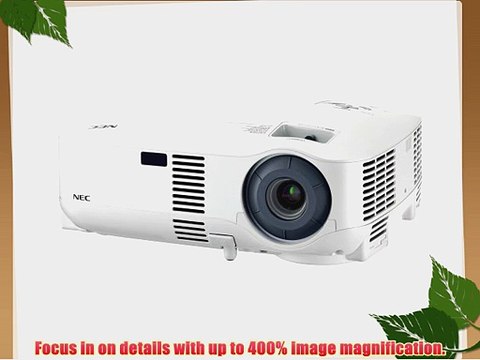 NEC VT695 XGA (1024 x 768) LCD Multimedia Projector 2500 ANSI Lumens 6.4 lb (2.9 kg)