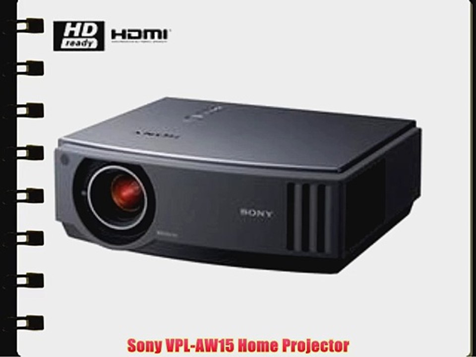 Sony VPLAW15 Home Projector video Dailymotion