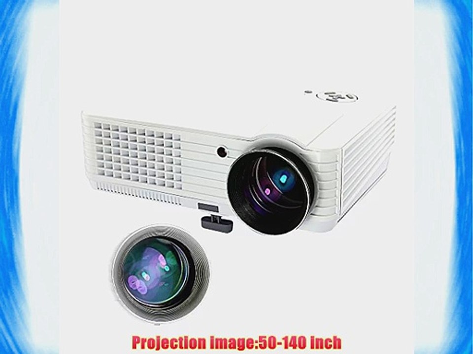 RD-803 New Multifunction Hd Home Theater Projector 1024*600 Native Resolution2000 lumens Support