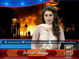 Karachi factory fire injures 9