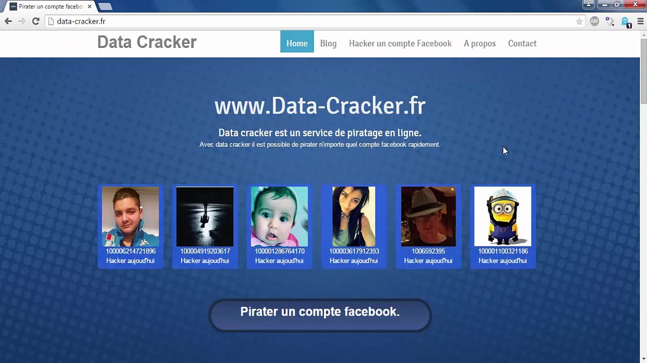Pirater un compte facebook 2015