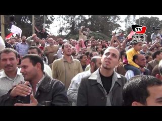 مؤيدو «قرارات الرئيس» أمام «الاتحادية»