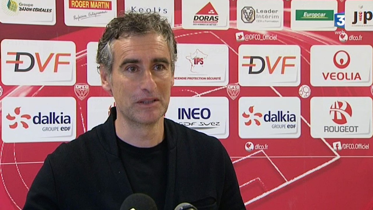 Olivier Dall'Oglio (Dijon) avant Brest / DFCO