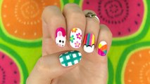 DIY Nail Art Without any Tools! 5 Nail Art Designs - DIY Projects