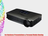 Optoma PK320 WVGA 100 Lumen DLP LED Pico Pocket Projector with HDMI and Rechargeable Li-Ion