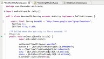 156. Android Application Development Tutorial - 156 - Setting up a parsed XML data collection class