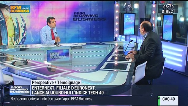 EnterNext lance le label Tech 40 , un indice réservé aux PME innovantes: Philippe Pouletty - 04/05