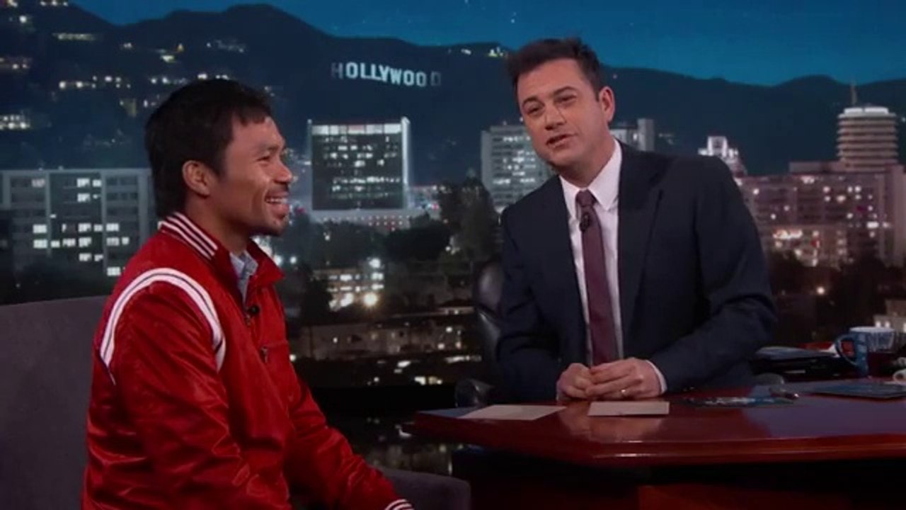 Jimmy Kimmel s'invite au combat Mayweather-Pacquiao