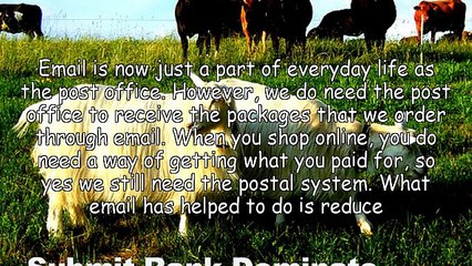 Is Email Ruining The Postal System?