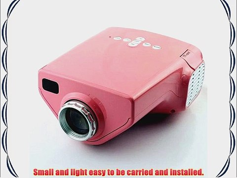 Aketek? UC03 Support PC Laptop VGA Input and HDMI SD USB AV Input Multimedia LED LCD Portable