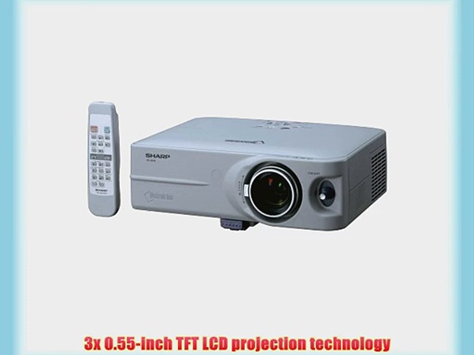 Sharp PG-B10S Mobile LCD Video Projector