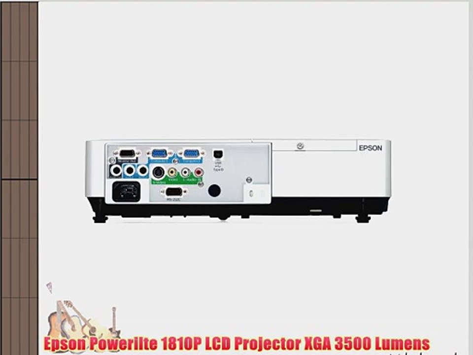 Epson Powerilte 1810P LCD Projector XGA 3500 Lumens