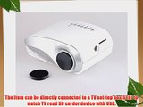 Aketek Newest K10 LCD Home Theater Cinema Projector LED Multimedia Portable Video Pico Micro