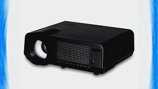 LELEC HD 1080p Supported 1280*768 VGA Hdmi Usb Tv Interface Keystone Home Cinema Theater Projector