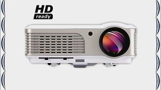 EUG 2600Lumens 1024*600 Native Solution HDMI HD Home Offiec ED Video Projector Support 1080p