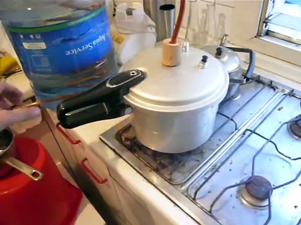 destilador casero - alambique- homemade still
