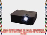 InFocus IN3128HD 3D Ready DLP Projector 1080p HDTV 16:9 1920x1080 Full HD 3000:1 4000 lumens