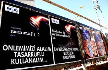 "Kan Akan Çeşme' Afişleri, Mahkeme Kararı ile Kaldırılmış