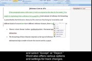 Quick Tip - Track Changes in Microsoft Word 2007