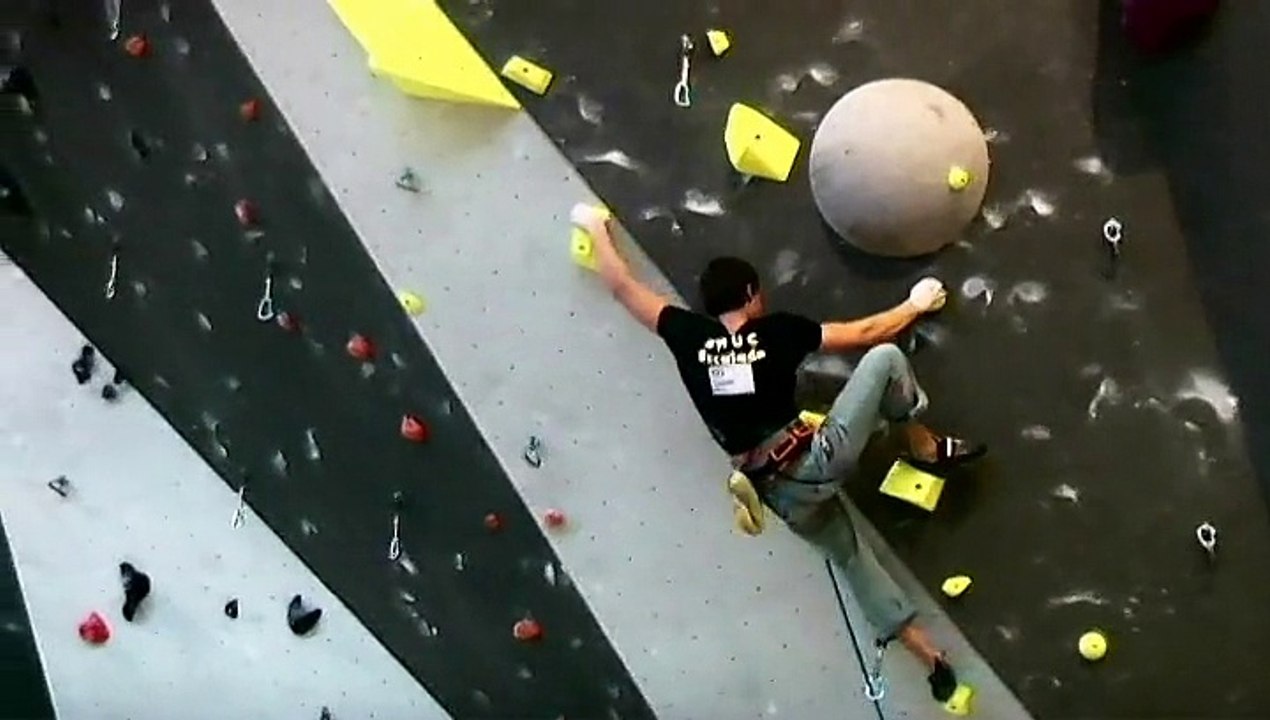 Championnat régional PACA escalade difficulté 2015.