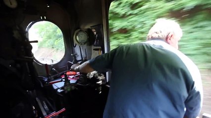 Dampflok Führerstandsmitfahrt mit der Losheimer Museumsbahn