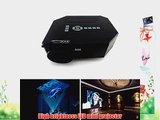 Aketek? UC30 100 150 Lumens Hdmi Portable Mini LED Projector Home Cinema Theater AV/VGA/USB/SD/Micro