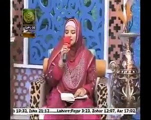 Heart Touching Kalam Read By Hooria Appi Today Ya Mustafa Ata Ho Phir Izn Haazri