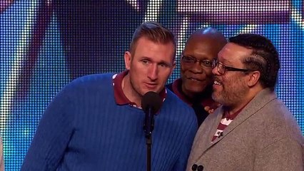 Old Men Grooving bust a move, and maybe their backs! - Britain's Got Talent 2015