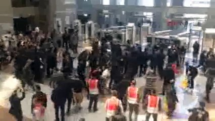 Çağlayan Adliyesi'nde Ortalık Karıştı