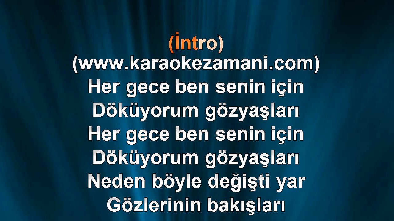 Erkin Koray - Aşk Oyunu Bunun Adı - 1993 - TÜRKÇE KARAOKE