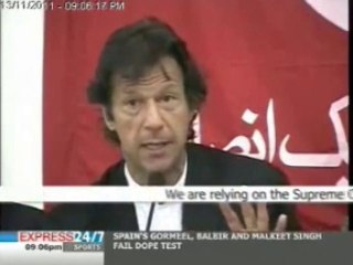 Imran Khan has been demanding to open 4 Constituencies