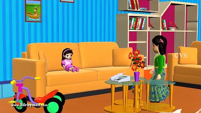 Miss Molly had a dolly - 3D Animation Nursery rhyme for children ( Miss polly h