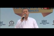 Cumhurbaşkanı Recep Tayyip Erdoğan Siirt mitingi