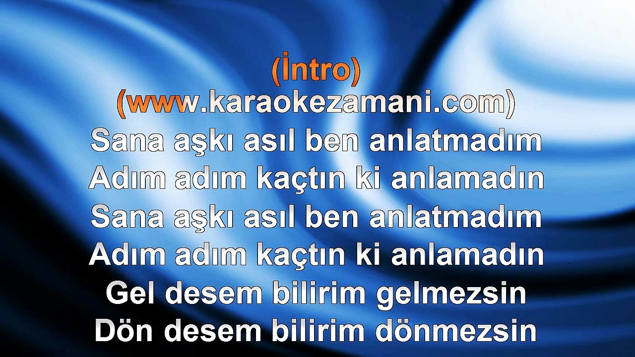 Esra Özmen - Aman Aman - 2003 - TÜRKÇE KARAOKE