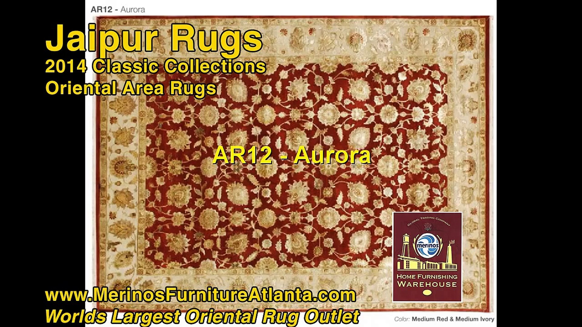 ⁣Jaipur Oriental Rugs - 2014 Classic Collections - Merinos Furniture Atlanta 706-387-0065