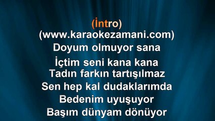 Eymen - Aşk Kokteylim - 2011 - TÜRKÇE KARAOKE