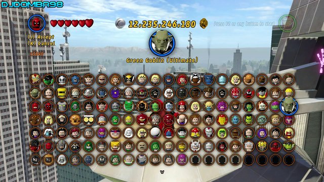 LEGO Marvel Super Heroes - All Characters Unlocked