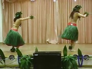 Lilo and Stitch hula dance.