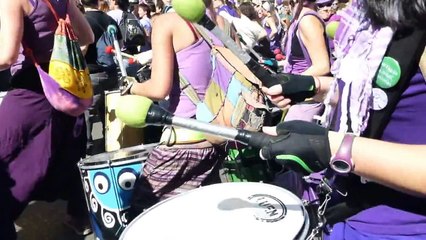 Día Internacional de la Mujer Trabajadora, manifestación en Madrid 8 de marzo de 2015