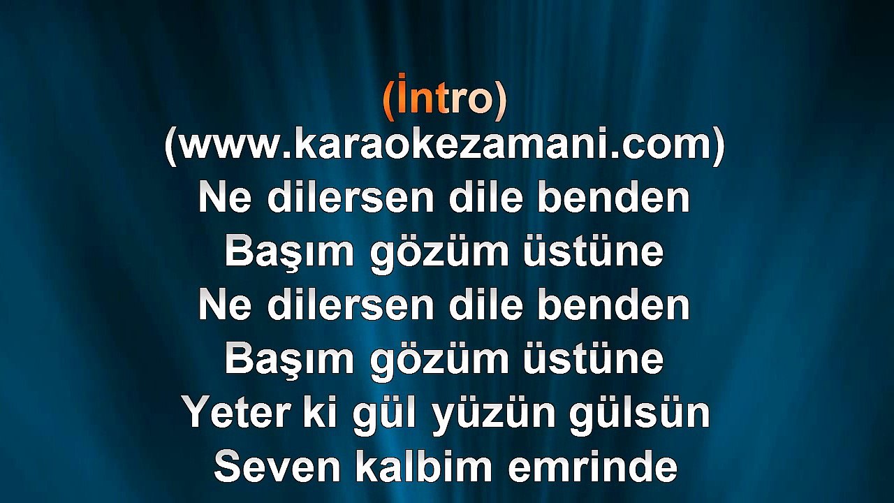 Eyüp Duman - Heykelini Dikeceğim - 2009 - TÜRKÇE KARAOKE