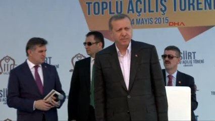 Siirt-6- Cumhurbaşkanı Erdoğan Siirt'te Konuştu