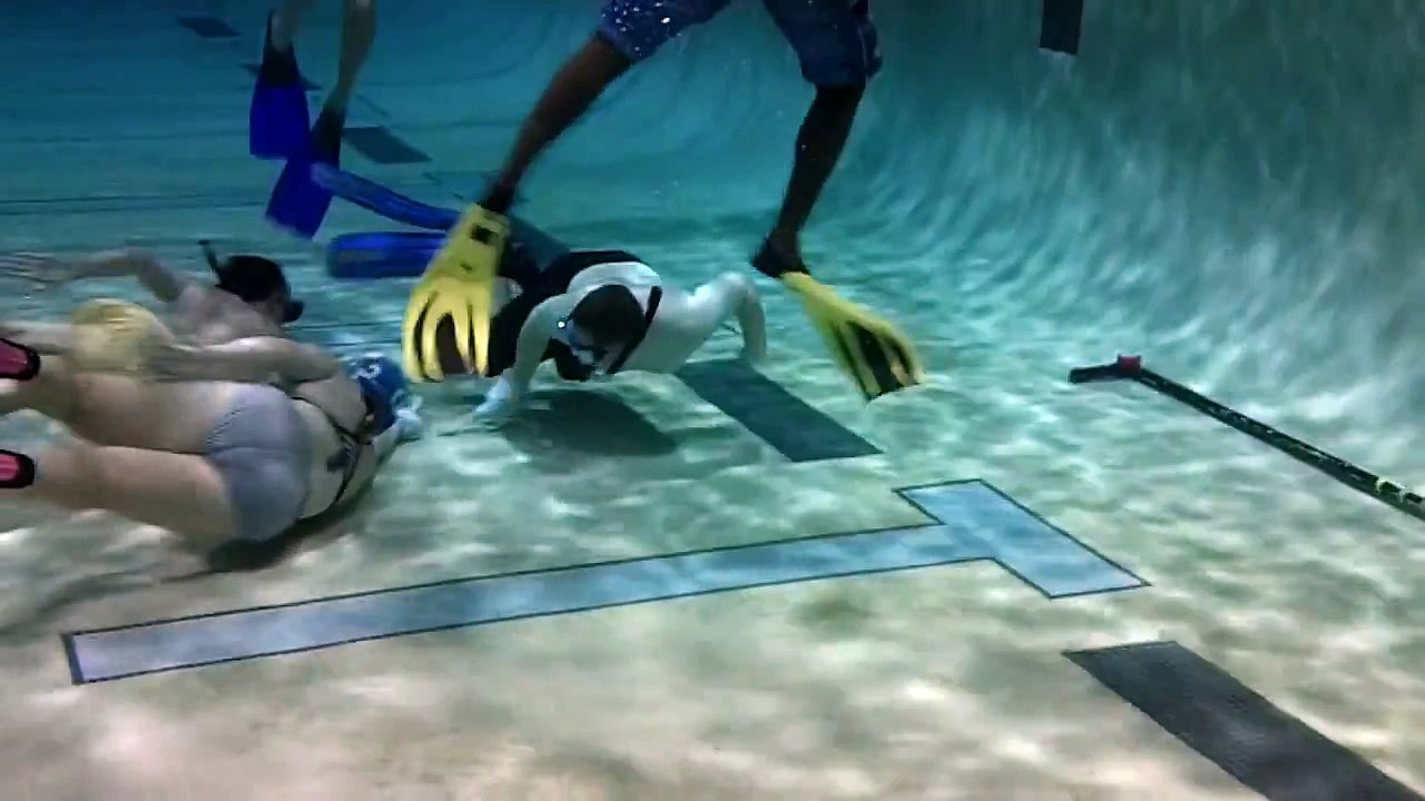 Underwater hockey