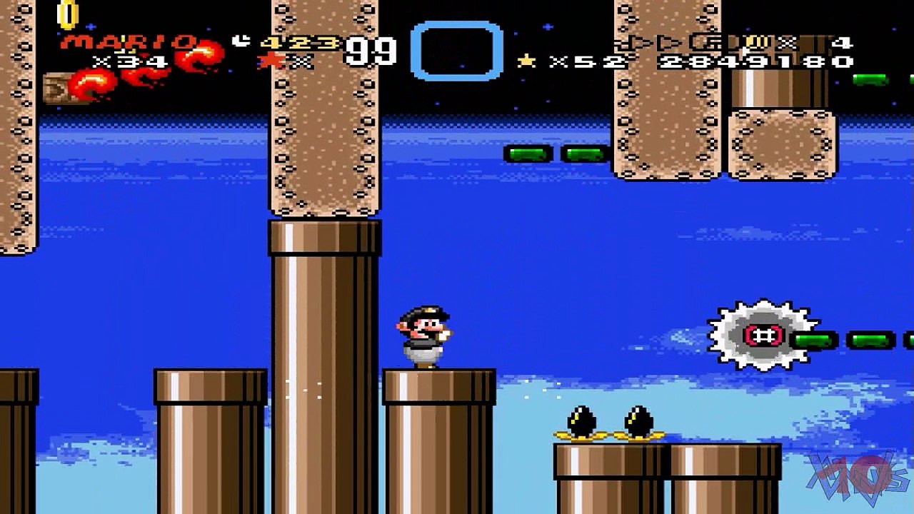 [Hack] SMW : The Secret of the 7 Golden Statues [14] L'espace O_O