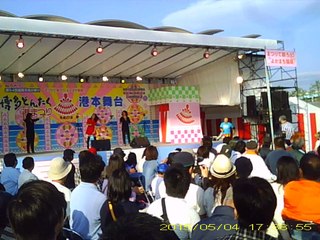 プロレス華檄と倉本ゆみ 歌手2