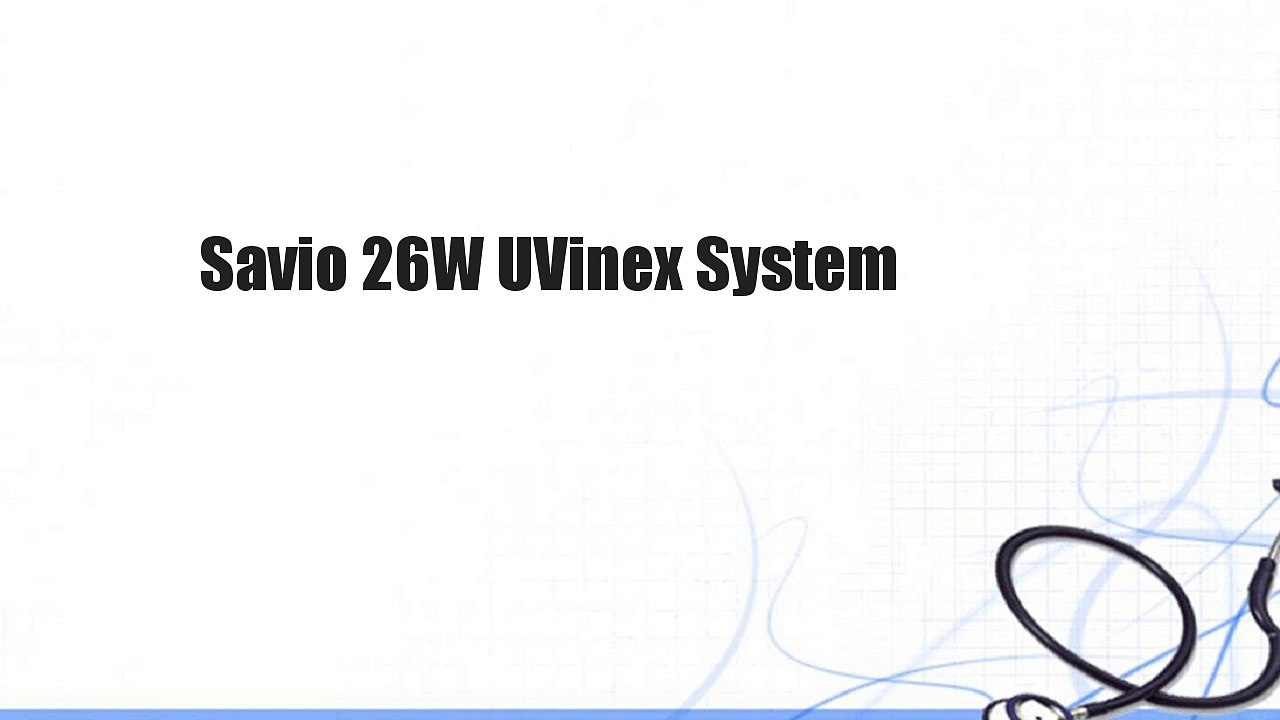 Savio 26W UVinex System