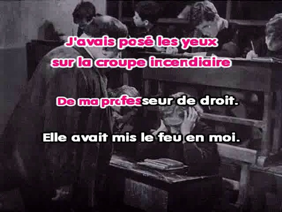 KARAOKE MICHEL SARDOU - Le surveillant général